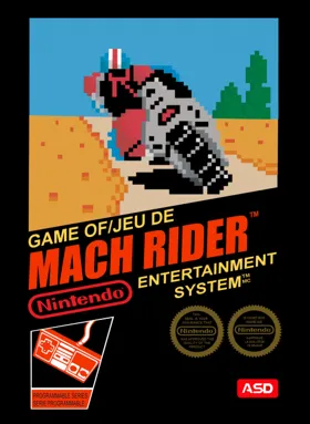 Mach Rider (Europe) (Virtual Console) box cover front